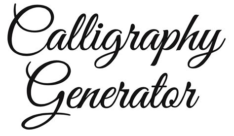 cursive word generator online